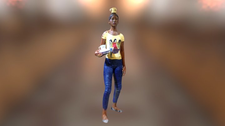 Adriana Carolina Carcelén Rodríguez 3D Model