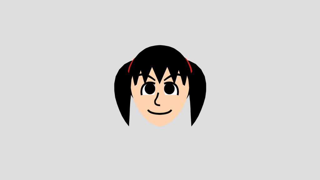 Ashley mii head