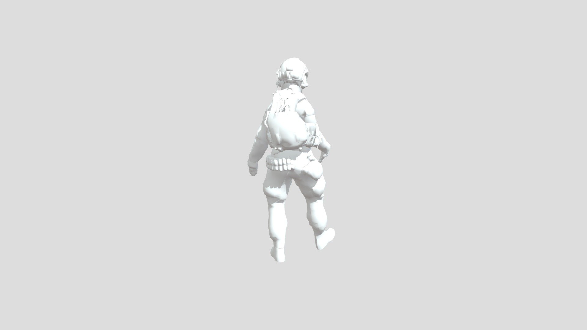 Soldier 3D Animation - 3D model by congobill [6032038] - Sketchfab