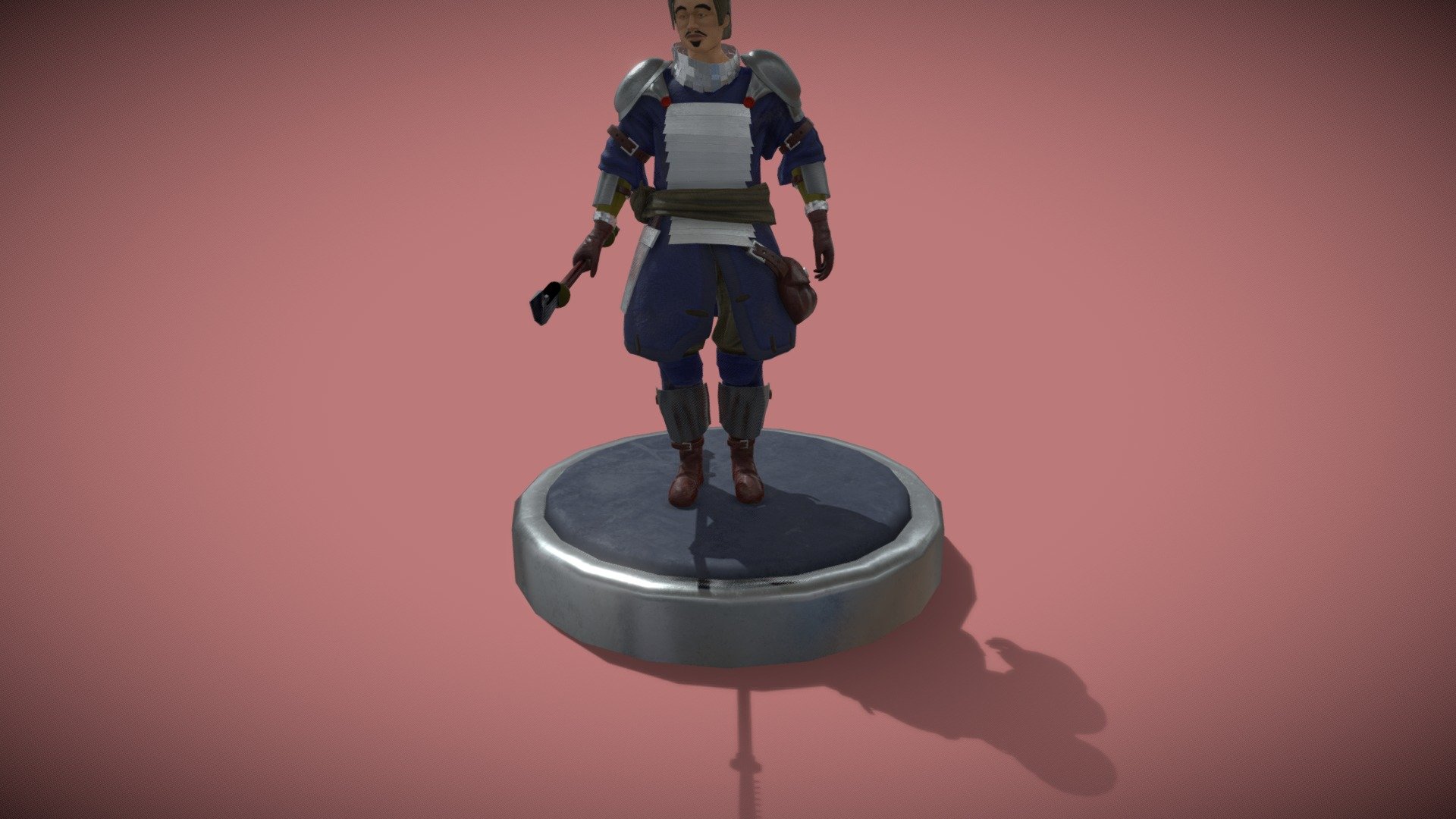Han Chinesse Soldier Pose