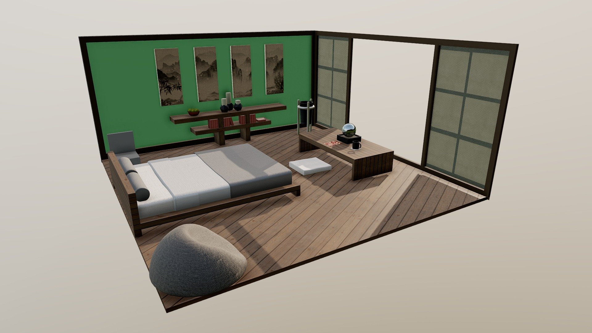 Room Diorama. - Download Free 3D model by vDovah - Charlie Jackson ...