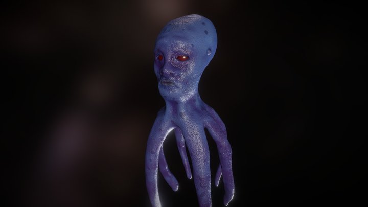 Octopus (Anatomically Correct, I Swear) 3D Model