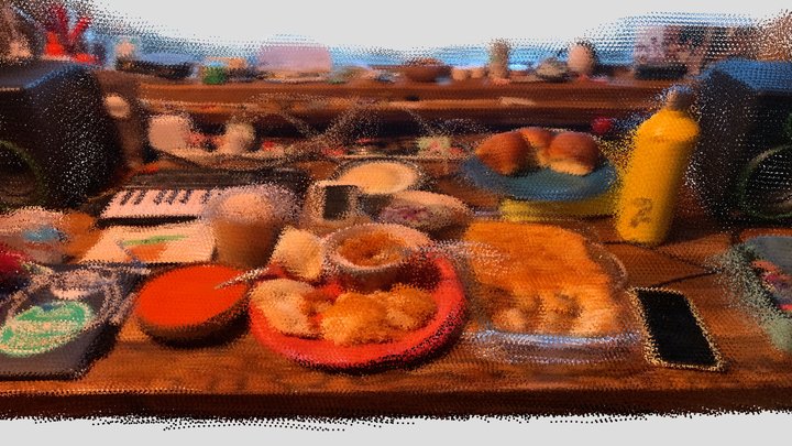 Thanksgiving at the Cabin 3D Model