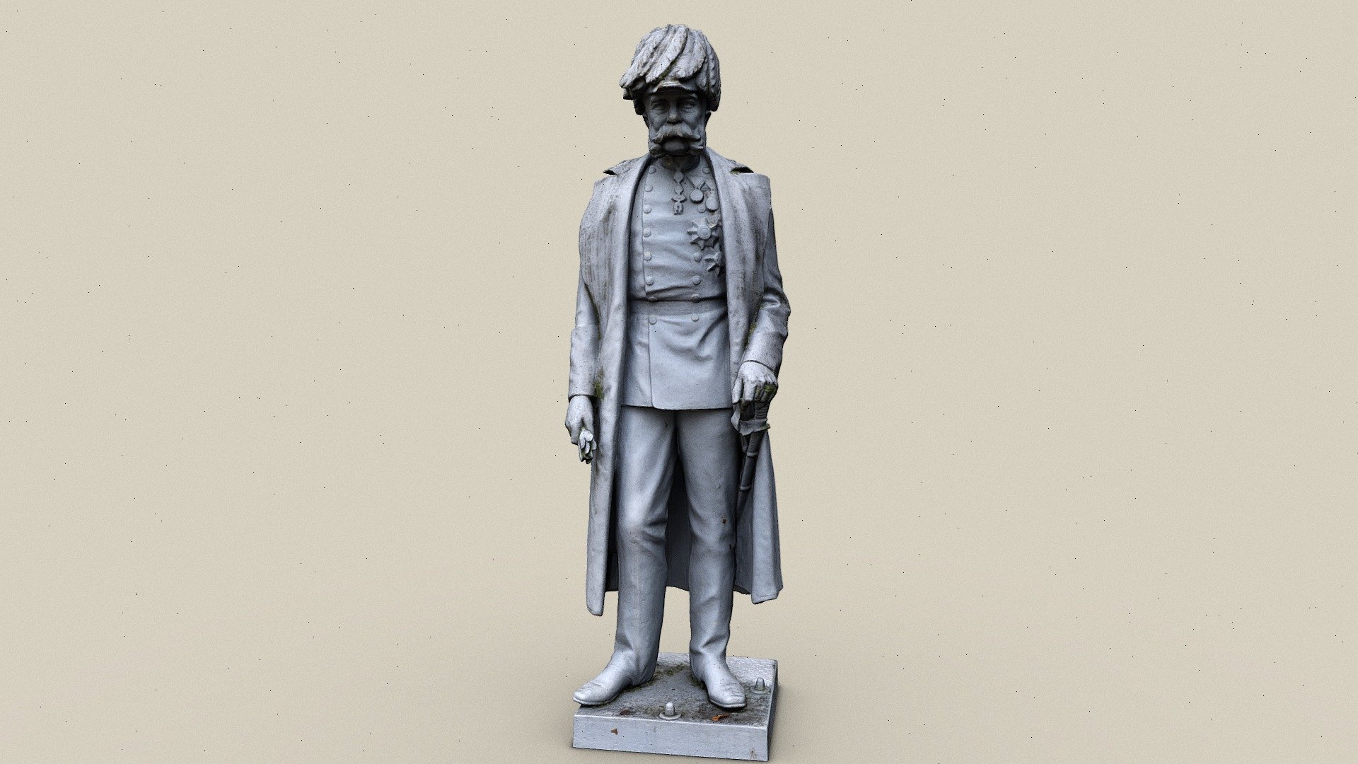 Kaiser Franz Joseph I. — Sketchfab embed 3D viewer