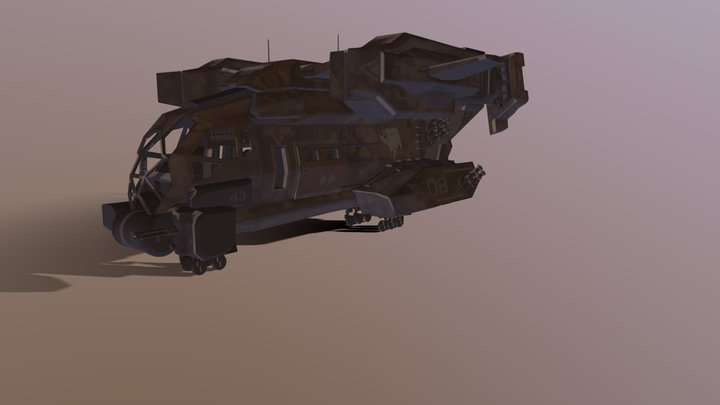 Call of Duty: Advance Warfare - Razorback VTOL – Modelo 3D gratuito STL