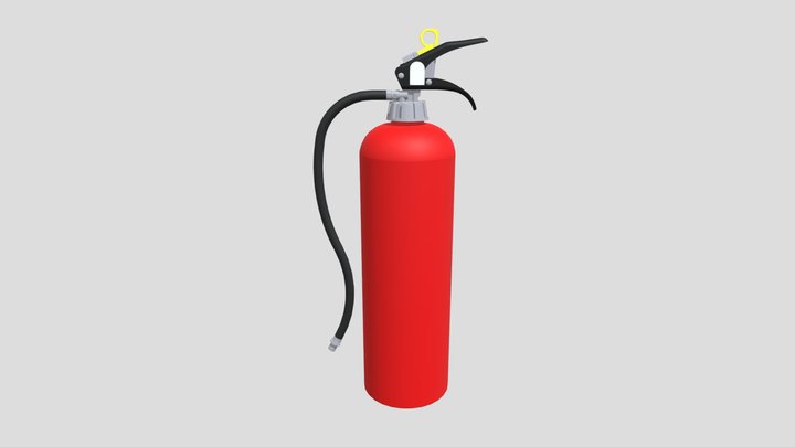 消化器 (fire extinguisher) 3D Model