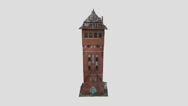Watertower Georgenswalde 3D Model