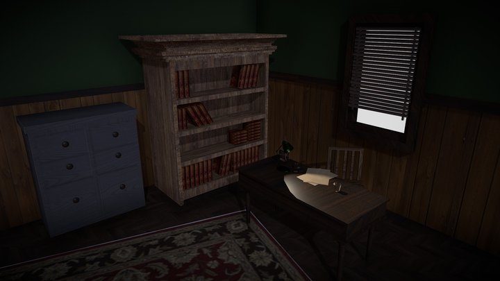 detective"s office 3D Model