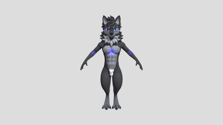 Wolf 3D Model