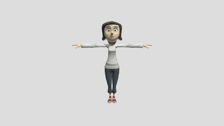 Mei Jones Add To Gmod 3D Model