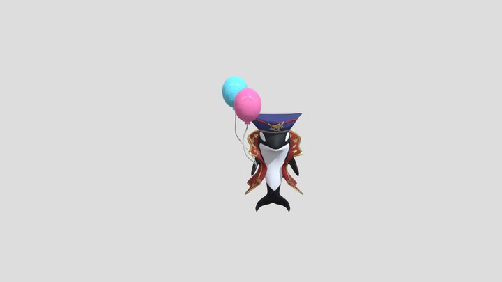 シャチ 3D Model