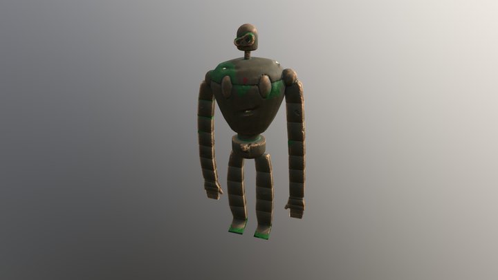 Laputa Robot v2 3D Model