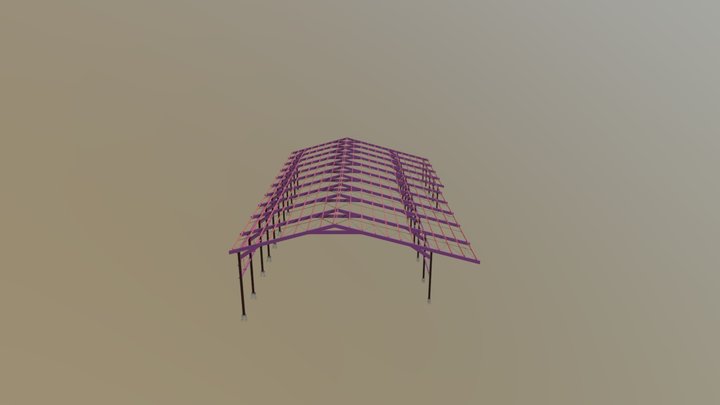 Cobertura Igreja Formiga 3D Model