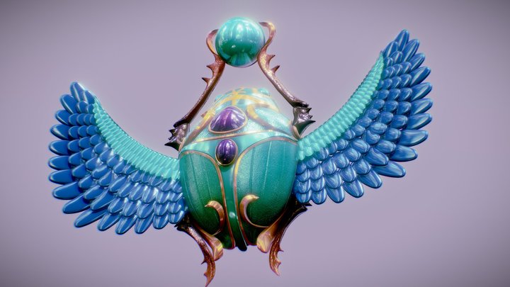 圣甲虫 3D Model