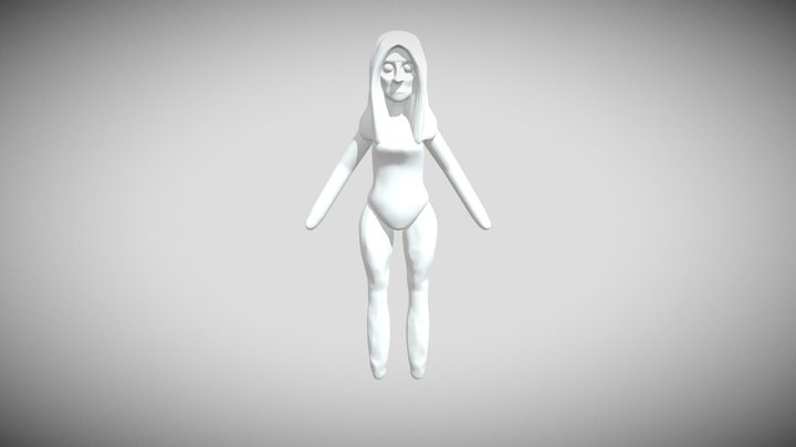 Morticia Laika sculpt 3D Model