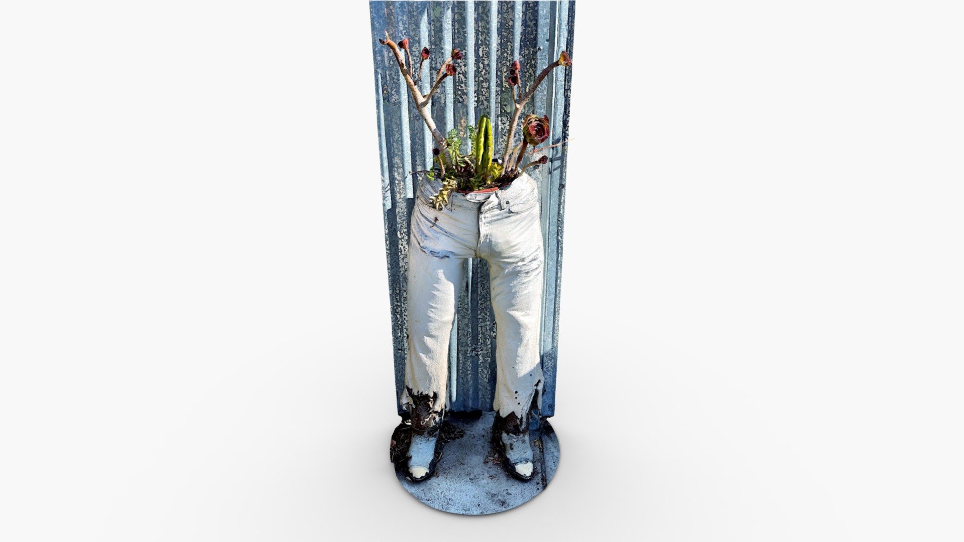 Plants in pants