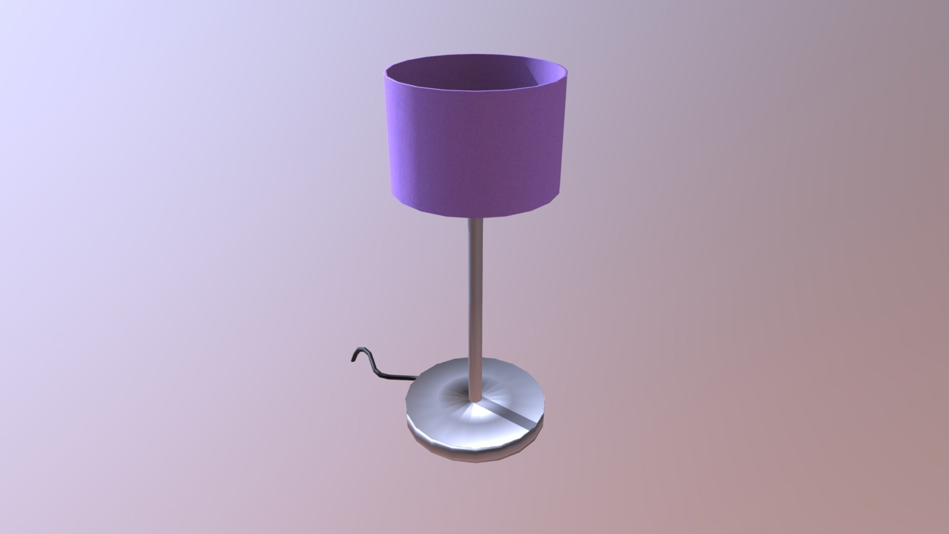 Table lamp 3D model by Gry Ekberg (gry.ekberg) [603da56] Sketchfab