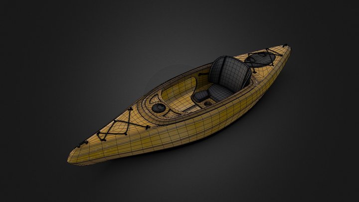 asset_kayak 3D Model