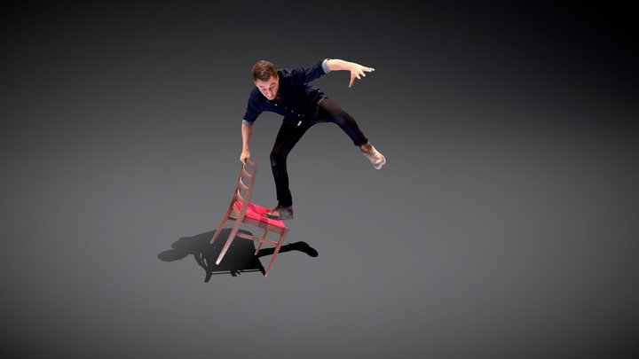 Remco Chair Balance 3D Model