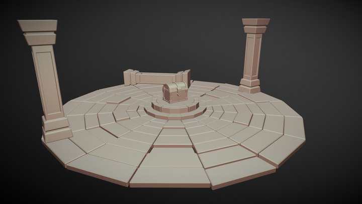 Loot Altar 3D Model