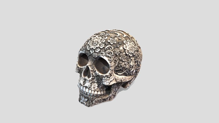 Mexican Skull 3D Model