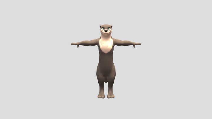 Otter 3D Model