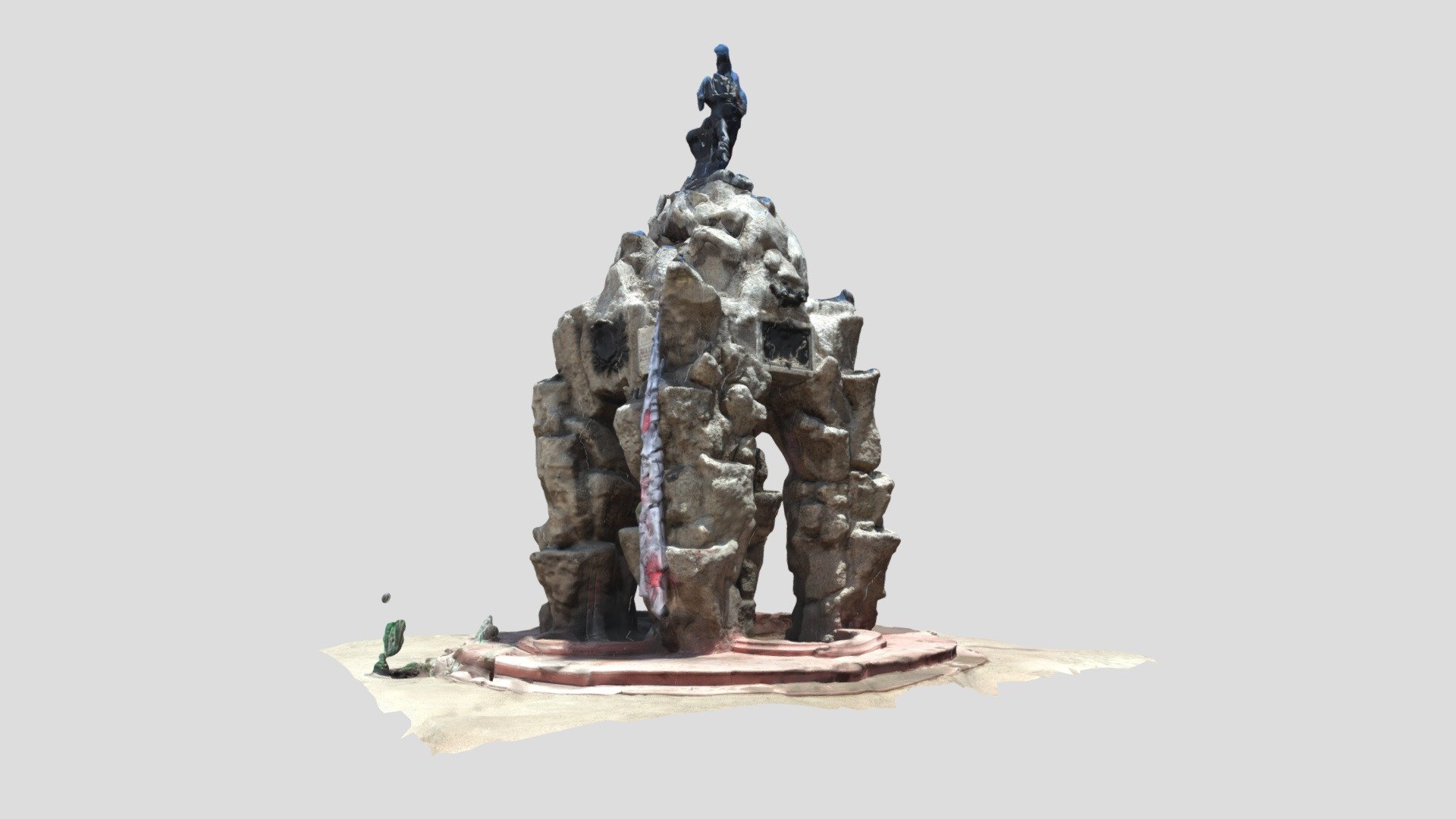 Monumento Roto Chileno Yungay Dec12