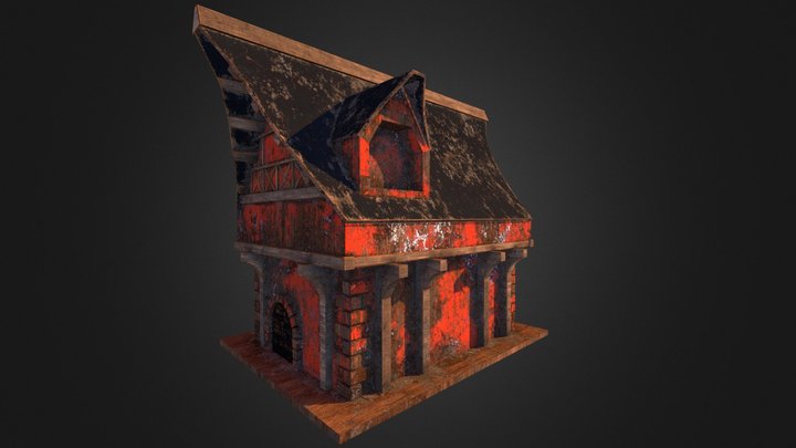 Old Toy House 3D Model