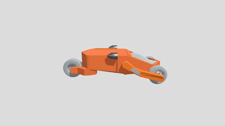 bujji vechile 3D Model