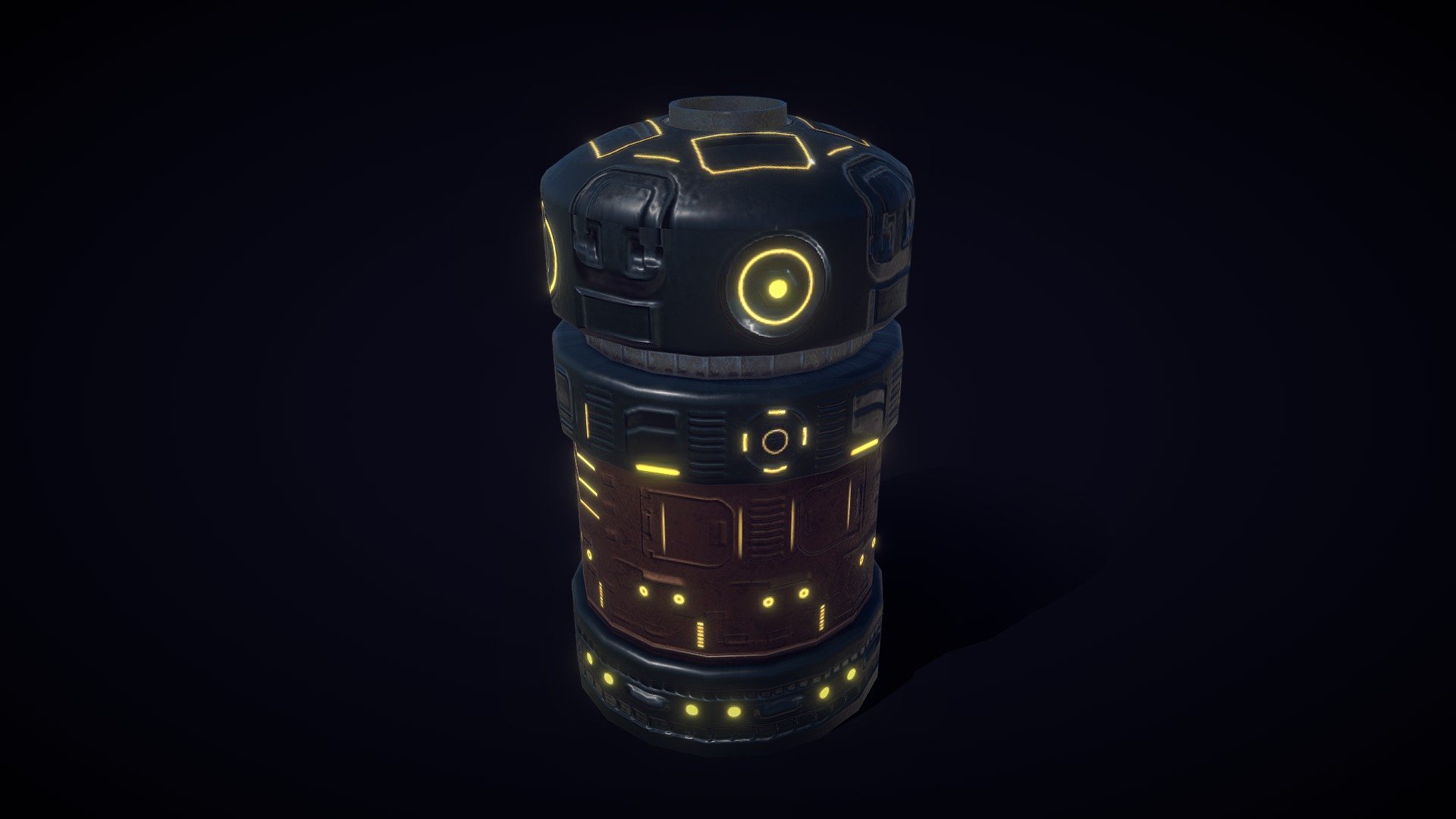 Sci Fi Prop - 3D model by mohsin6651 [6044101] - Sketchfab