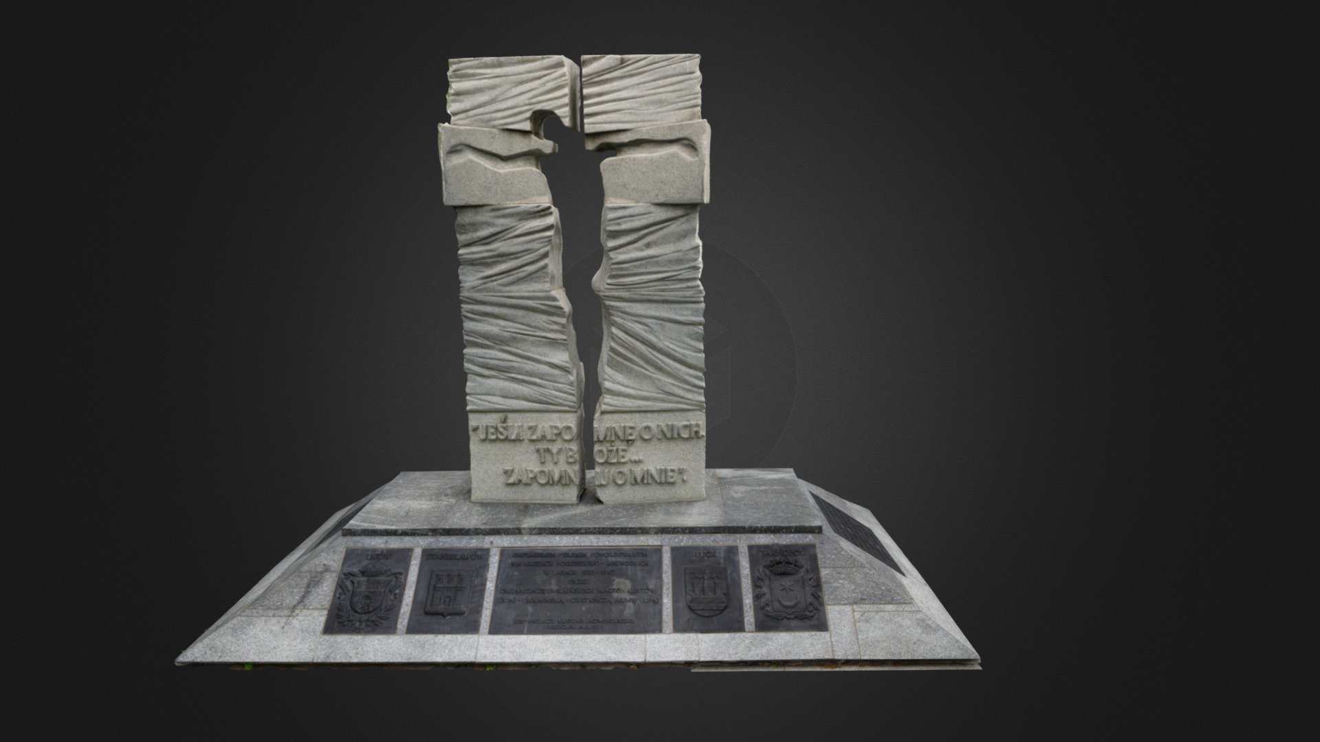 In tribute for victims