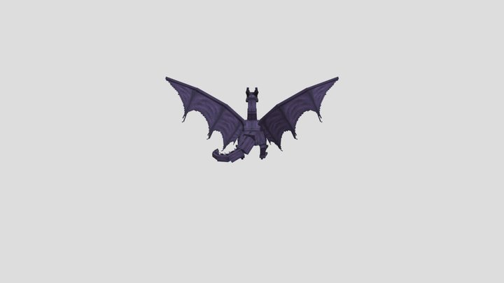 purple dragon 3D Model
