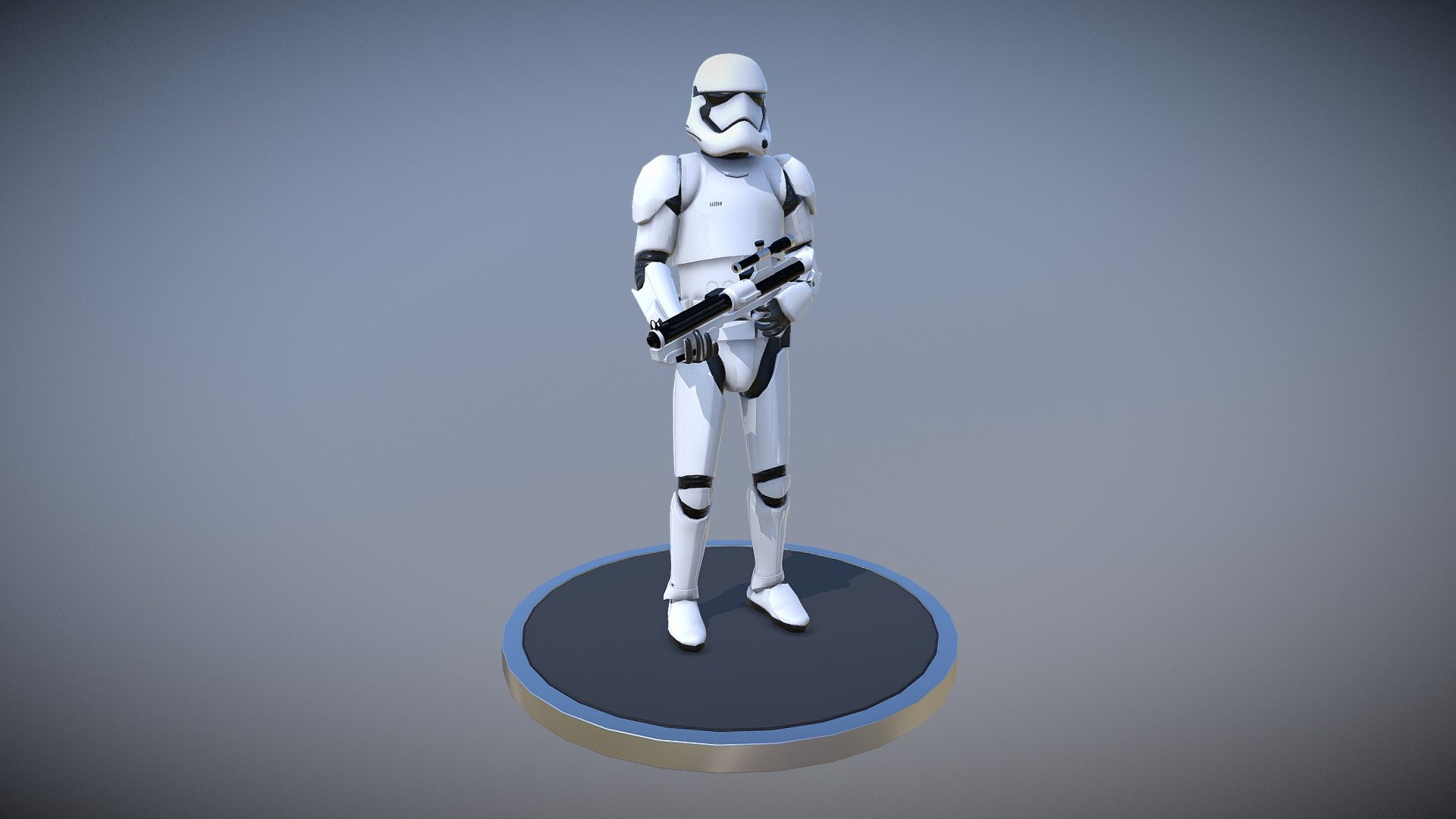 Stormtrooper - First Order - Download Free 3D model by Stuart.Wright ...