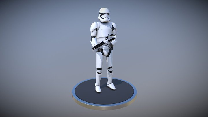 Stormtrooper - First Order 3D Model