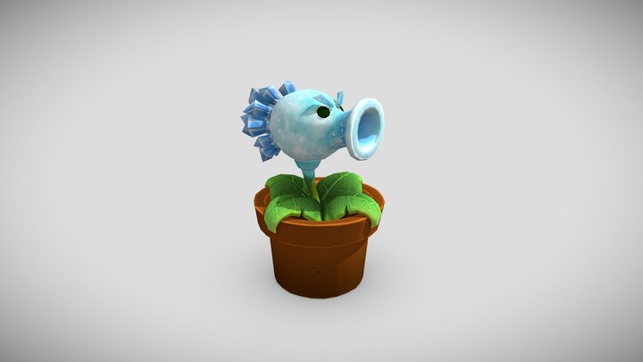 Ice Pea - PVZ Garden Warfare 2 – Modelo 3D gratuito STL