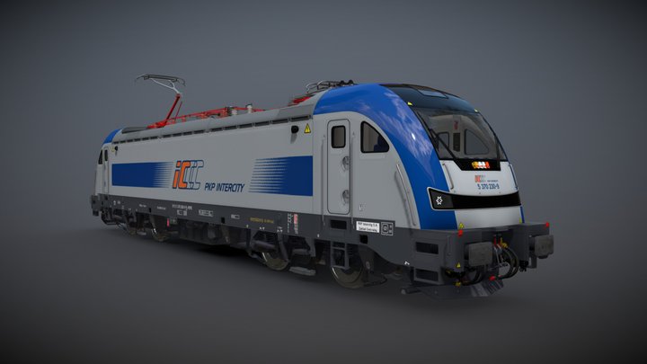 Multi-System Locomotive [Highly detailed] 3D Model