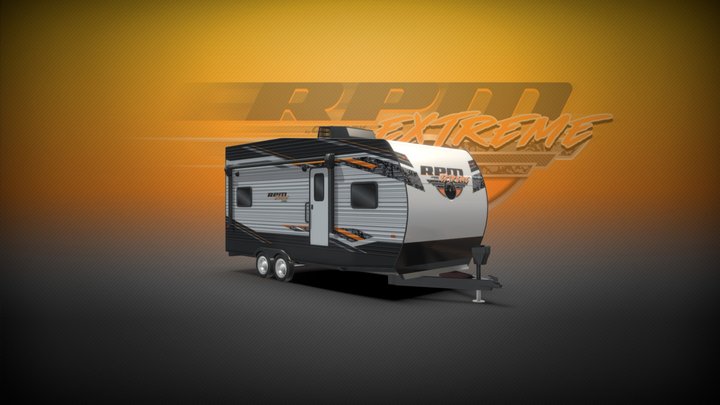 2021_RPM-XTREME_TOYHAULER 3D Model