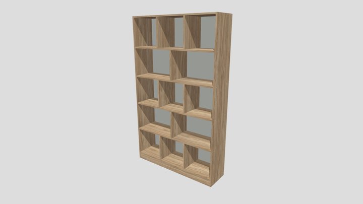 Estante Archivero 3D Model