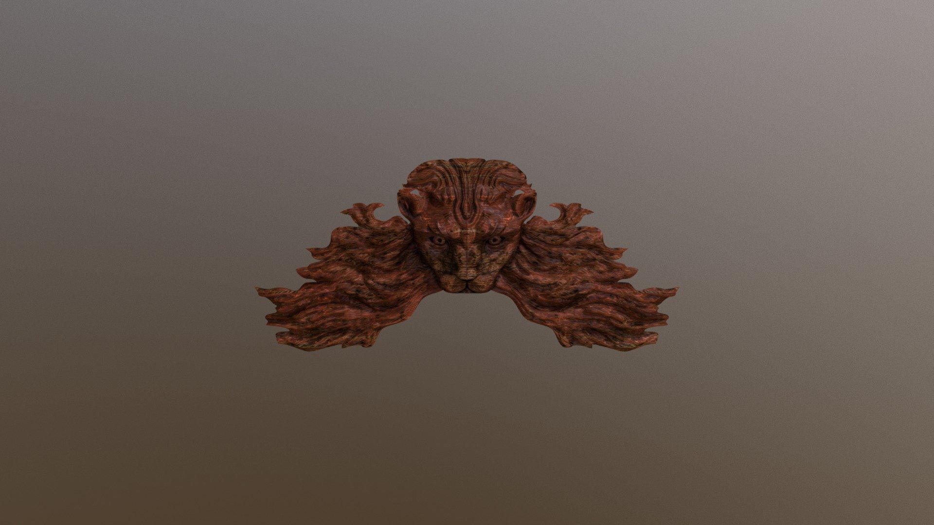 Lion ornament