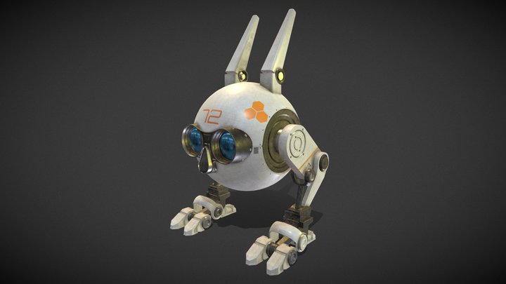 Robot_007 3D Model