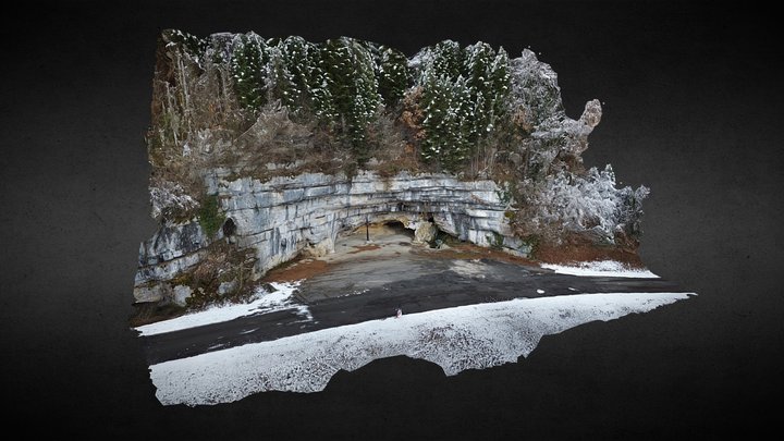Grotte du Crucifix - Vaucluse (25) - France 3D Model