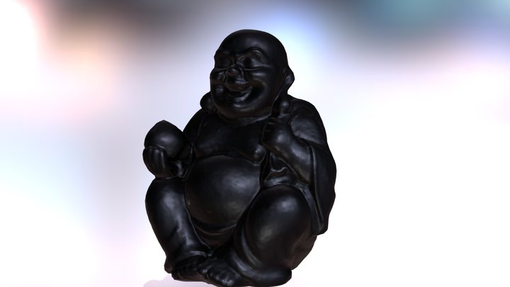 Little Buddha 3D Model