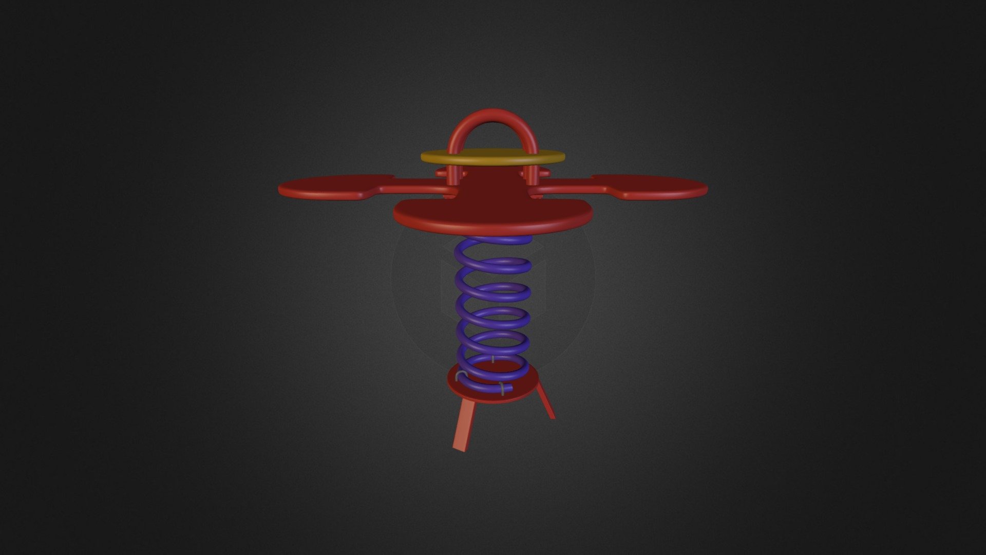 Teeter totter - 3D model by energyoverflow [604e7a6] - Sketchfab