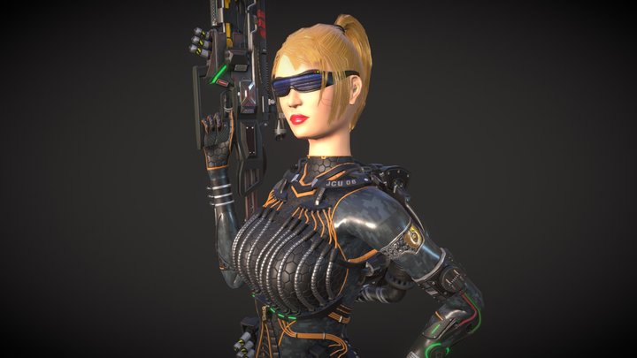 Jane 3D Model