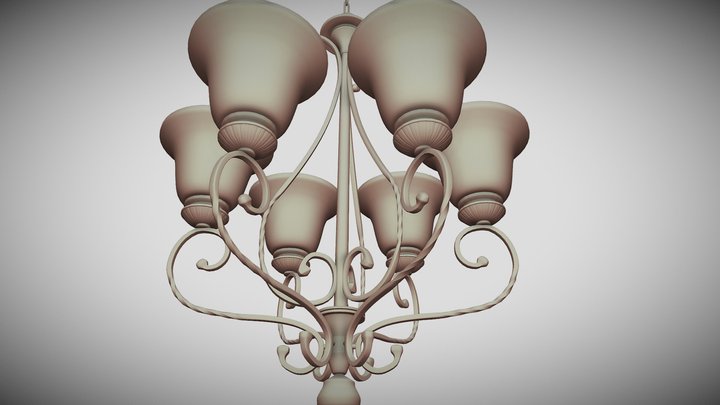 Chandelier 3D Model
