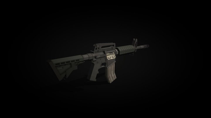 Aberance - M4A1 3D Model