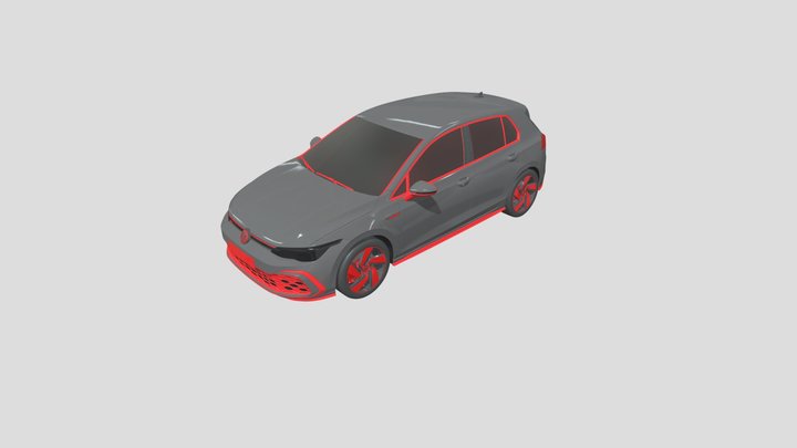 Volkswagen Golf GTI LEGEND 2026 3D Model