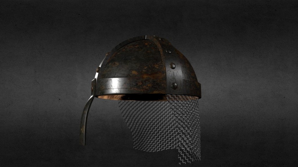 Anglo Saxon Helmet Inf 9c