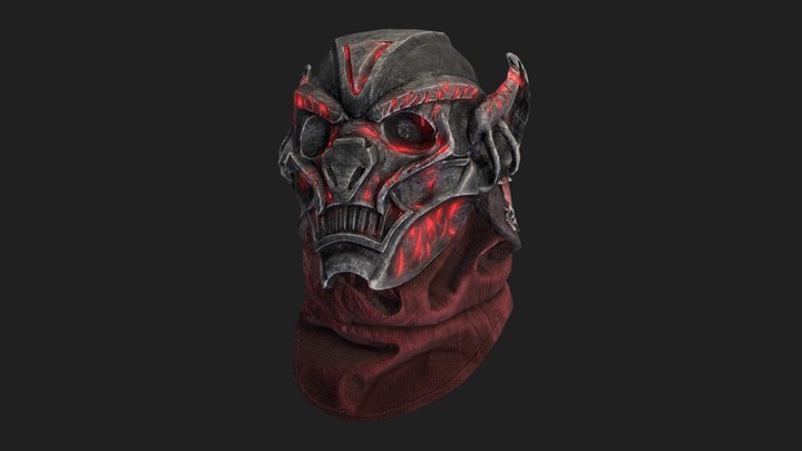 Skywind - Dagon Aspect Helmet 3D Model