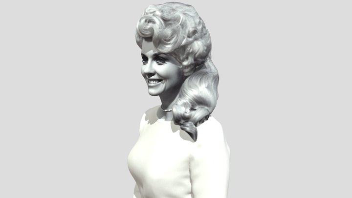 Donna Douglas (Tribute Bust), fan art